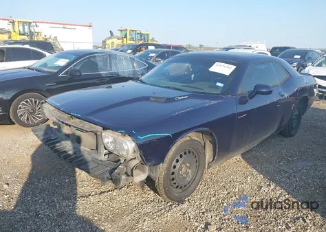 2014 Dodge Challenger Sxt из США, поврежденный, VIN 2C3CDYAG5EH112022